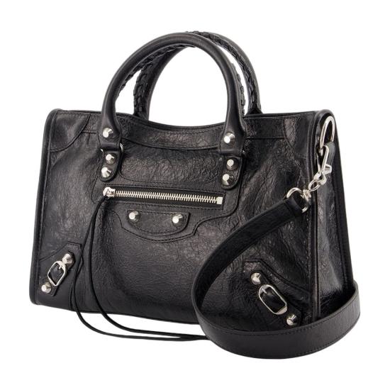 25FW 발렌시아가 토트백 811442 2AA9S 1000 black - BALENCIAGA