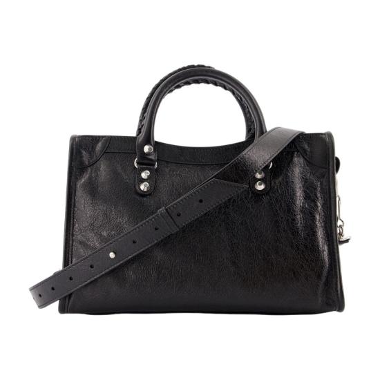 25FW 발렌시아가 토트백 811442 2AA9S 1000 black - BALENCIAGA