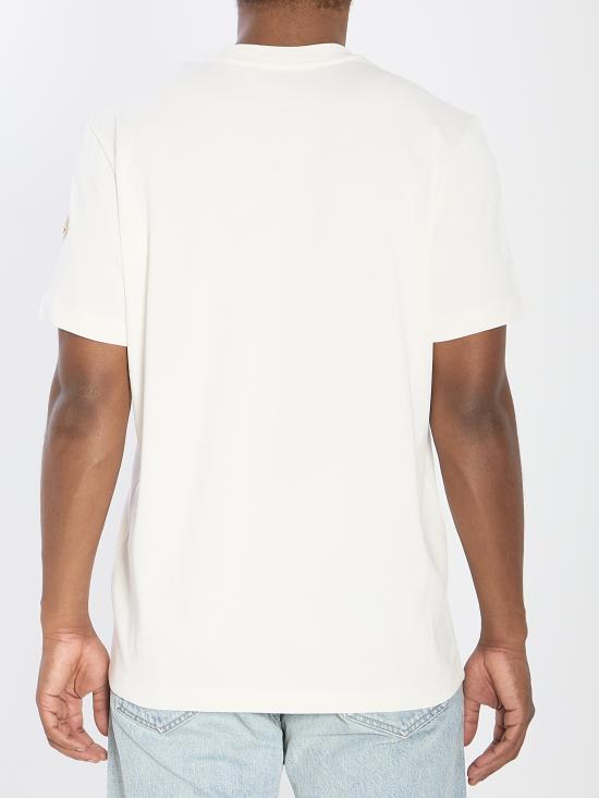 25FW 몽클레어 반팔 티셔츠 K20918C00056 WHITE - MONCLER