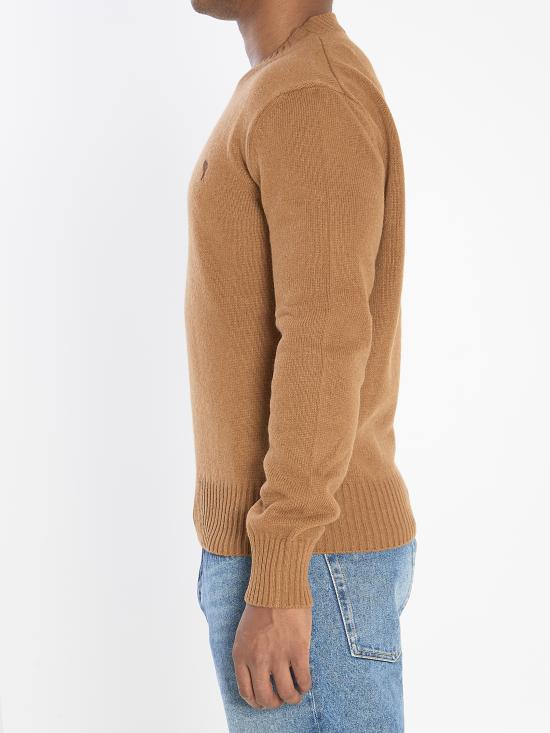 25FW 아미 스웨터 HKS830 BROWN - AMI