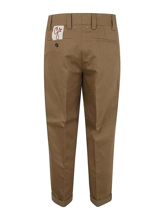 26SS 골든구스 스트레이트 팬츠 GMP01190P00078615369 Brown - GOLDEN GOOSE