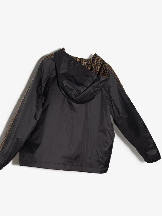 25FW [주니어] 펜디 레인코트 JUA092 AEYCF0QA1 Black - FENDI