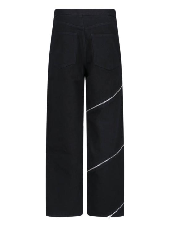 25SS 알라이아 데님 팬츠 AA9P0295D003A 995 Black - ALAIA