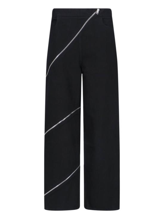 25SS 알라이아 데님 팬츠 AA9P0295D003A 995 Black