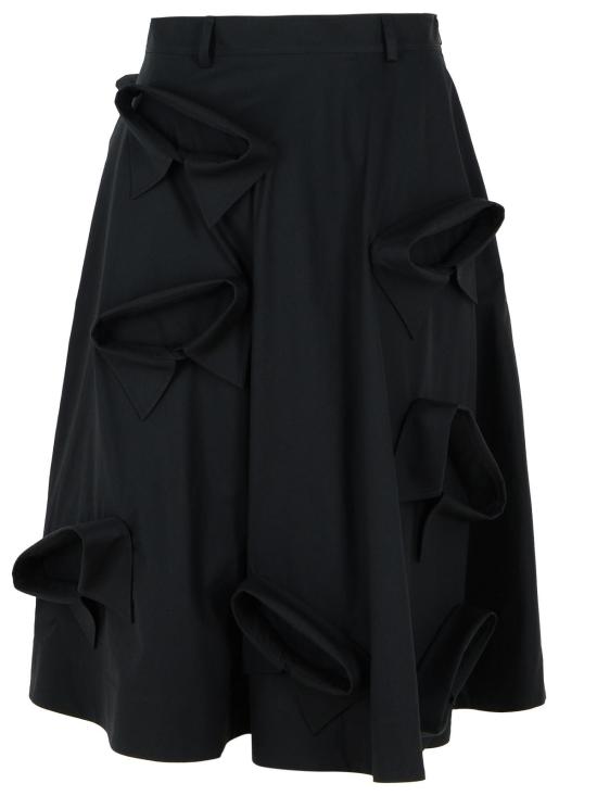 25SS 모스키노 미디 스커트 J0101 05310555 Black