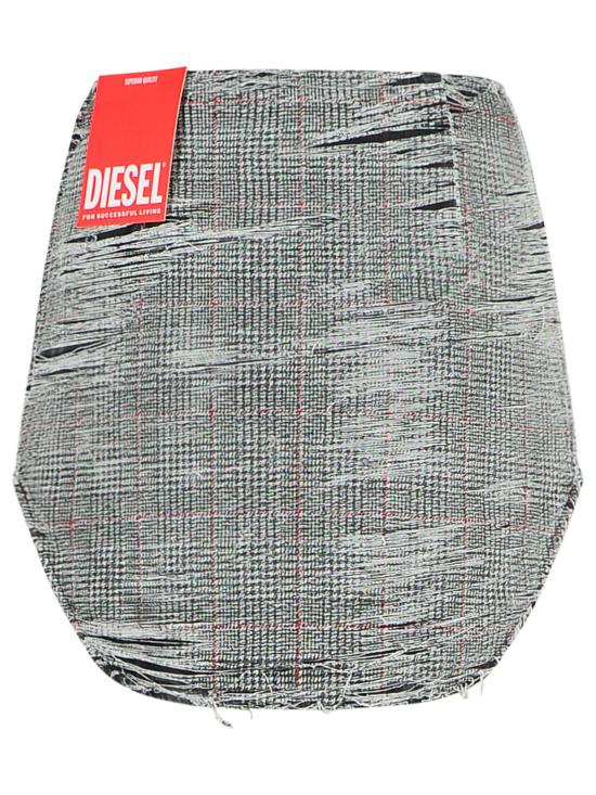 25SS 디젤 숏 스커트 A18162 0CMBRE7240 Grey - DIESEL