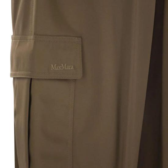 25FW 막스마라 스트레이트 팬츠 2521136101600 003 HAZELNUT BROWN - MAX MARA