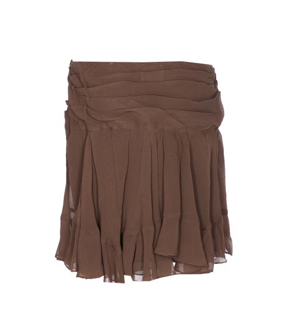 25FW 이자벨마랑에뚜왈 미디 스커트 JU0378FA C3J01E 67KI Green - ISABEL MARANT ETOILE