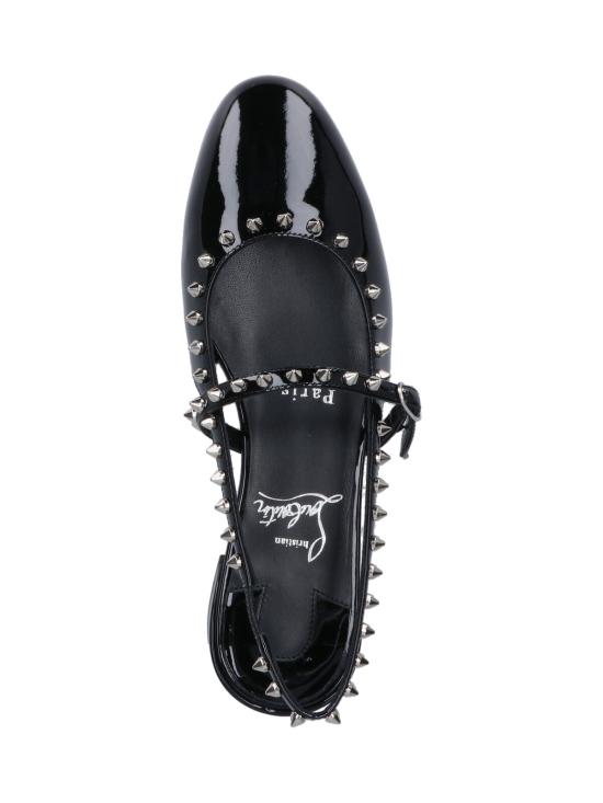 25SS 크리스챤 루부탱 플랫 슈즈 1250701 B439 Black - CHRISTIAN LOUBOUTIN