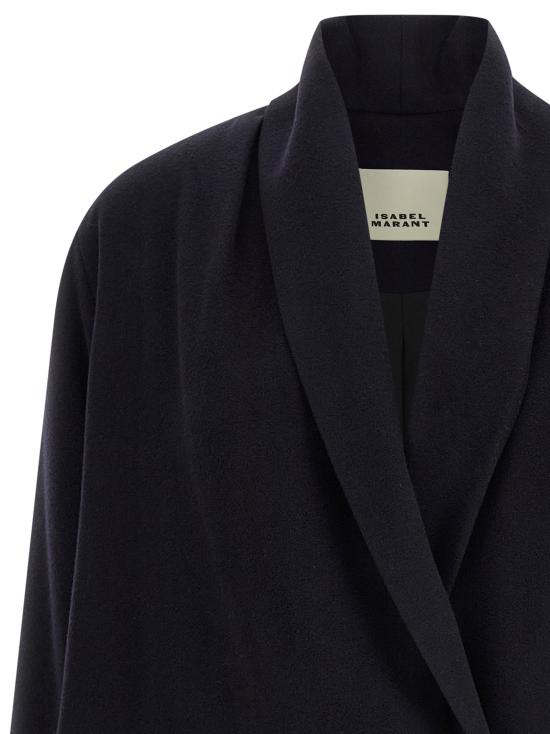 25FW 이자벨마랑 Elise 코트 MA0466FAC3D03IBKMD - ISABEL MARANT