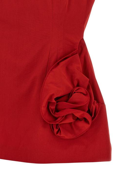 25FW 마그다뷰트림 민소매 티셔츠 169725RED - MAGDA BUTRYM