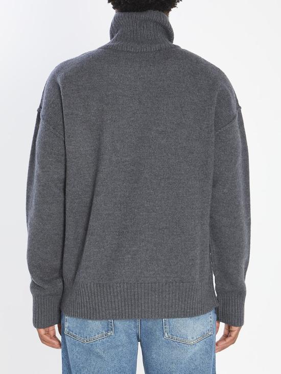 25FW 아미 터틀넥 4607238 UKS839 018 0504 GREY - AMI