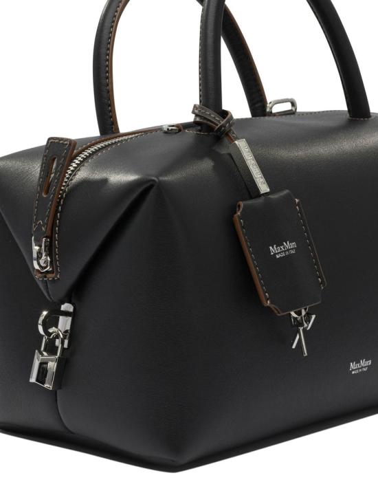 25FW 막스마라 토트백 2524516121HOLDALLM005 Black - MAX MARA