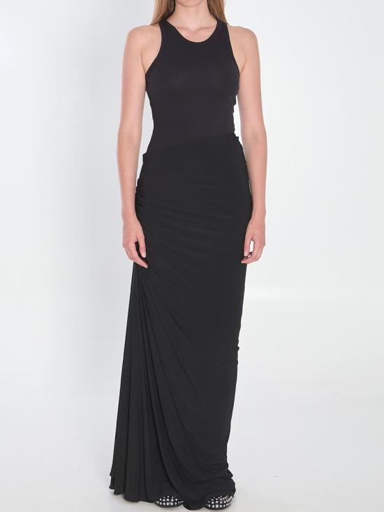 25FW 알라이아 민소매 티셔츠 6792752 AA9B0382J085B 995 Black - ALAIA