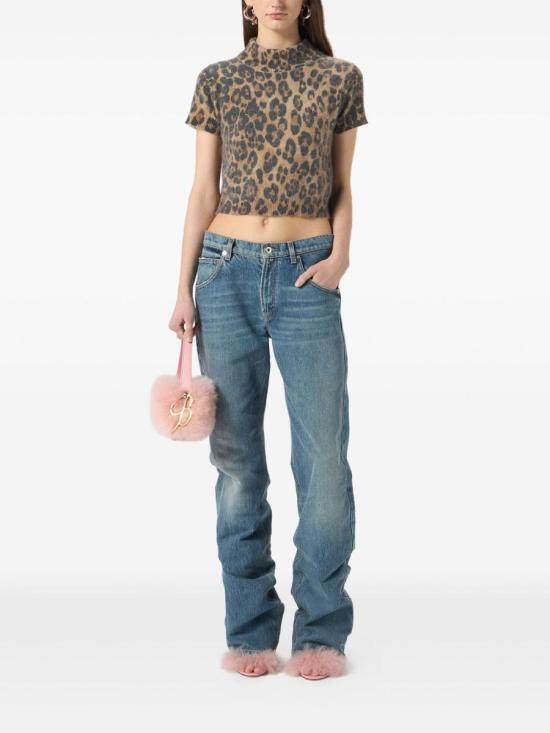 25FW 블루마린 데님 팬츠 A522J204A D06C1 BLUE - BLUMARINE