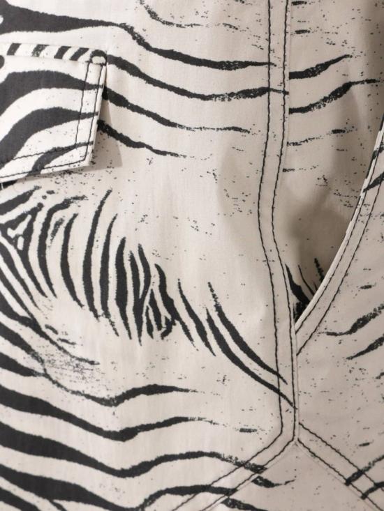 25SS 로베르토 카발리 스트레이트 팬츠 UKT2113AN49D0027 WHITE - ROBERTO CAVALLI