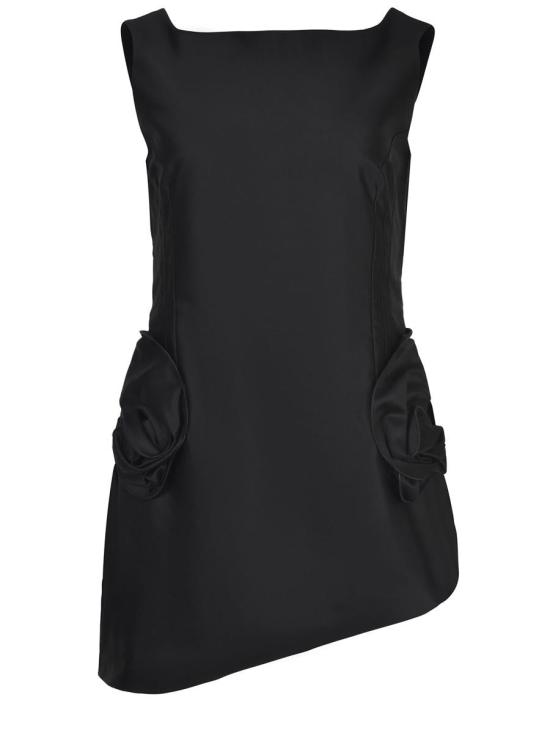 25FW 마그다뷰트림 숏 원피스 127725BLACK Black