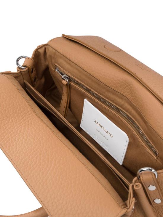 25FW 자넬라토 토트백 DOTTA CENTAURO S0687501120000Z0231 BROWN - ZANELLATO