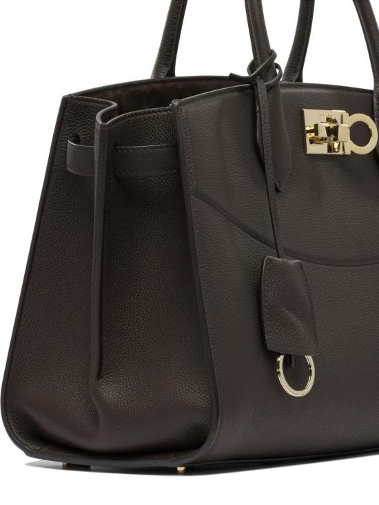 25FW 살바토레 페라가모 토트백 0785996 BROWN - SALVATORE FERRAGAMO