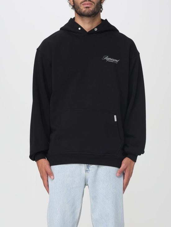 25FW 리프레젠트 긴팔 티셔츠 OCM41200 001 Black