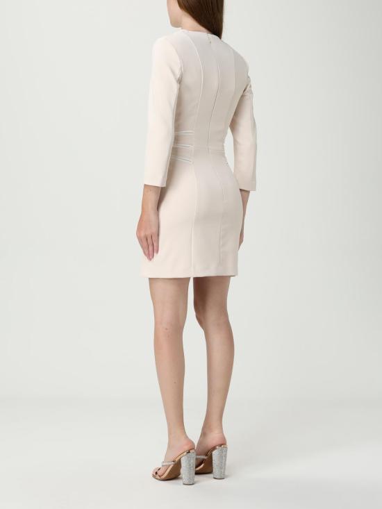 25FW 엘리자베타프랜치 숏 원피스 AB823 DZ9 White - ELISABETTA FRANCHI