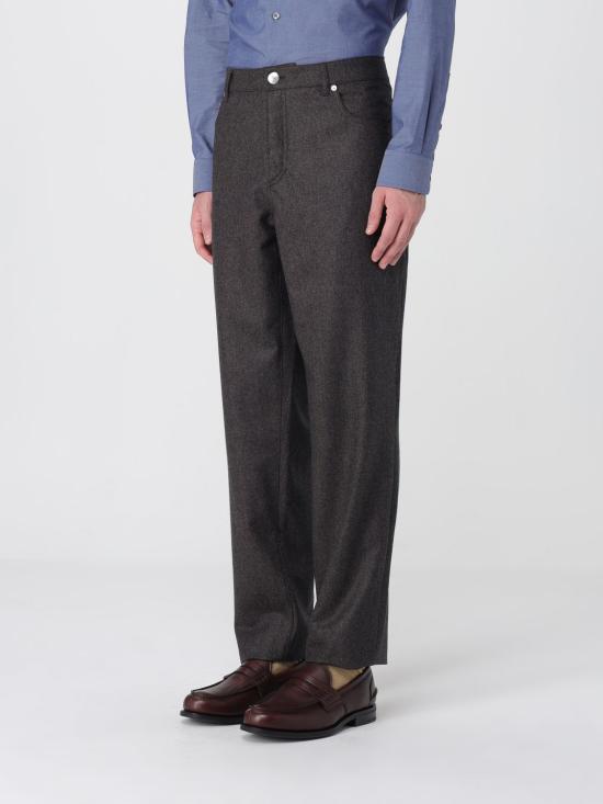 25FW 브루넬로 쿠치넬리 스트레이트 팬츠 M038PF1010 C338 Brown - BRUNELLO CUCINELLI