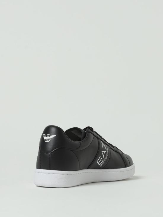 25FW 엠포리오 아르마니 스니커즈 7X000332AF10848 MC001 Black - EMPORIO ARMANI