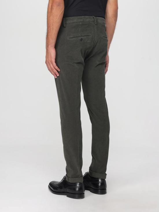 25FW 돈답 스트레이트 팬츠 UP235VS0028UPT0 617 Green - DONDUP