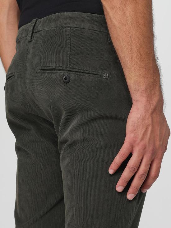 25FW 돈답 스트레이트 팬츠 UP235VS0028UPT0 617 Green - DONDUP