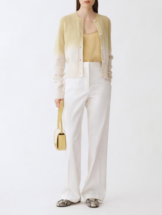 25SS 파비아나 필리피 스트레이트 팬츠 PAD265F320L192 0142 White - FABIANA FILIPPI