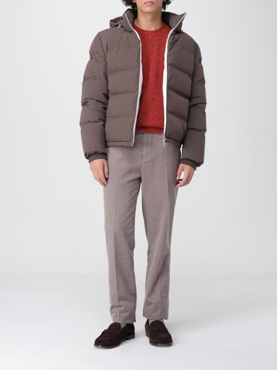 25FW 브루넬로 쿠치넬리 스페클 크루 넥 스웨터 MOH709200 CXH35 Orange - BRUNELLO CUCINELLI