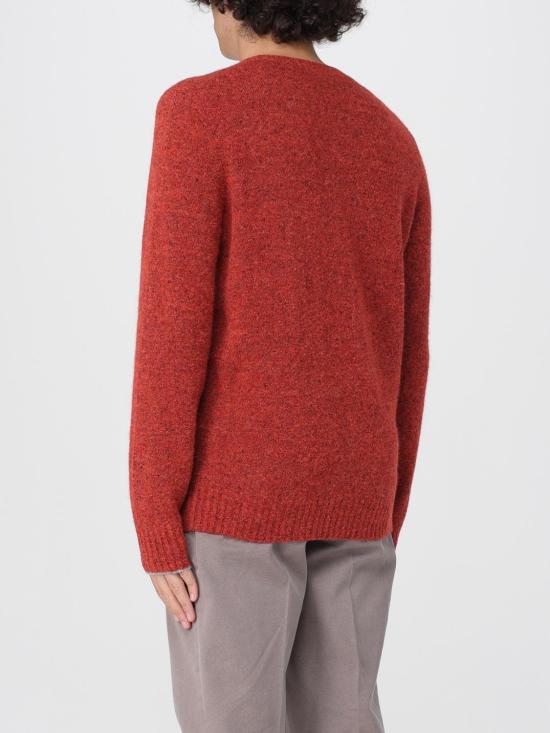 25FW 브루넬로 쿠치넬리 스페클 크루 넥 스웨터 MOH709200 CXH35 Orange - BRUNELLO CUCINELLI