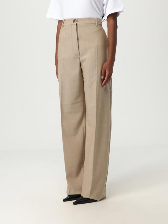 25FW 스포트막스 스트레이트 팬츠 2522136071600 001 Beige - SPORTMAX