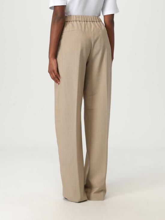 25FW 스포트막스 스트레이트 팬츠 2522136071600 001 Beige - SPORTMAX