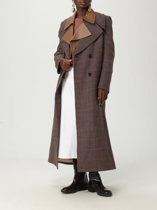 25FW 끌로에 코트 CH25AMA51097 93C Brown - CHLOE