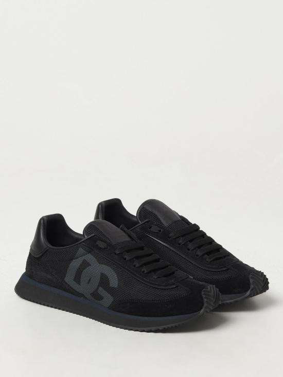 25FW 돌체앤가바나 DG 쿠션 스니커즈 돌체앤가바나 CS2288A5355 8B956 Black - DOLCE & GABBANA