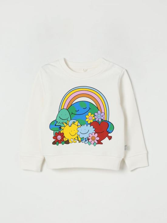 25FW [키즈] 스텔라 맥카트니 풀오버 TX4010Z0453 101 Ivory