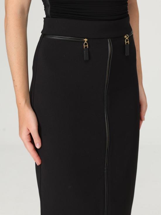 25FW 엘리자베타프랜치 미디 스커트 GO134 110 Black - ELISABETTA FRANCHI