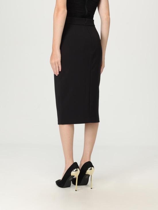 25FW 엘리자베타프랜치 미디 스커트 GO134 110 Black - ELISABETTA FRANCHI