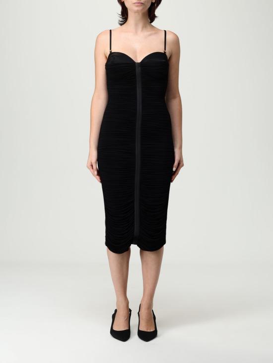 25FW 엘리자베타프랜치 미디 원피스 AB815 110 Black