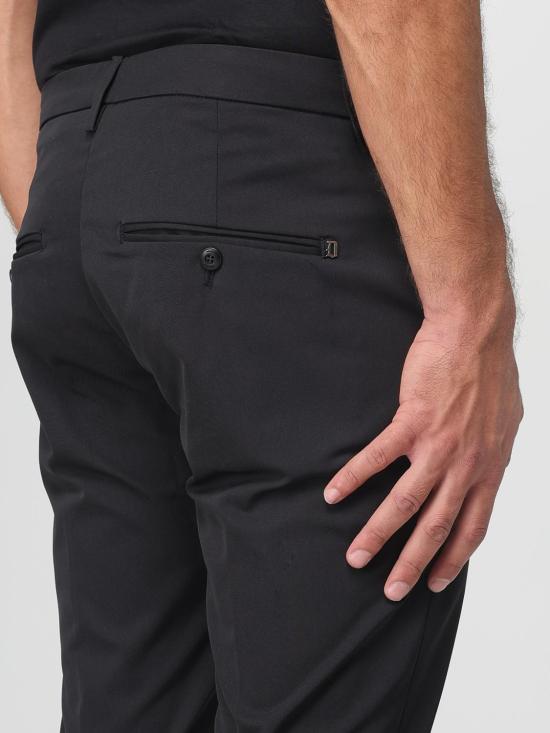 25FW 돈답 스트레이트 팬츠 UP235OS0121U002 999 Black - DONDUP