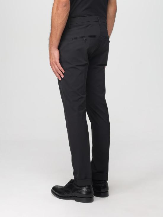 25FW 돈답 스트레이트 팬츠 UP235OS0121U002 999 Black - DONDUP