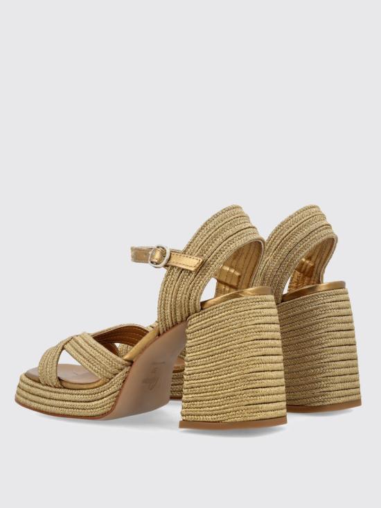 25FW 까스따네르 힐/펌프스 023116 3006 Gold - CASTANER