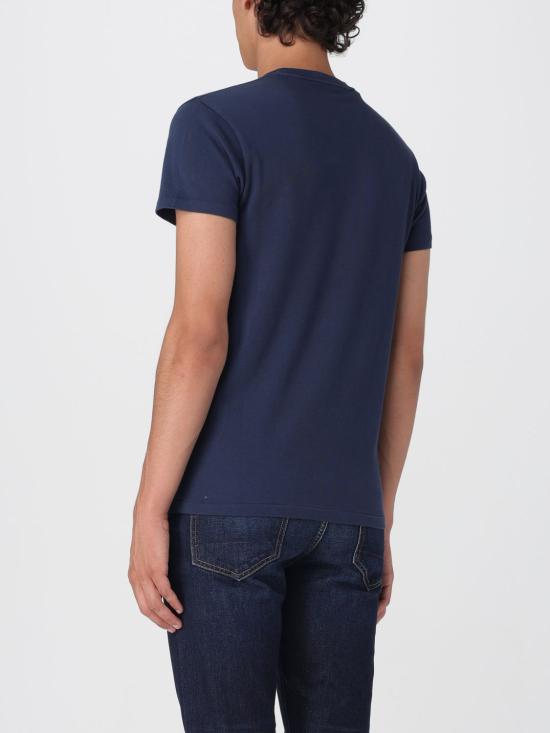 25FW 톰포드 반팔 티셔츠 JCS015JMC080 HB765 Blue - TOMFORD