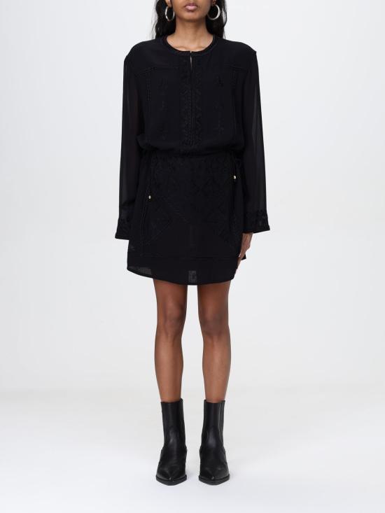 25FW 이자벨마랑 롱 원피스 RO0704FAC1J07I 01BK Black