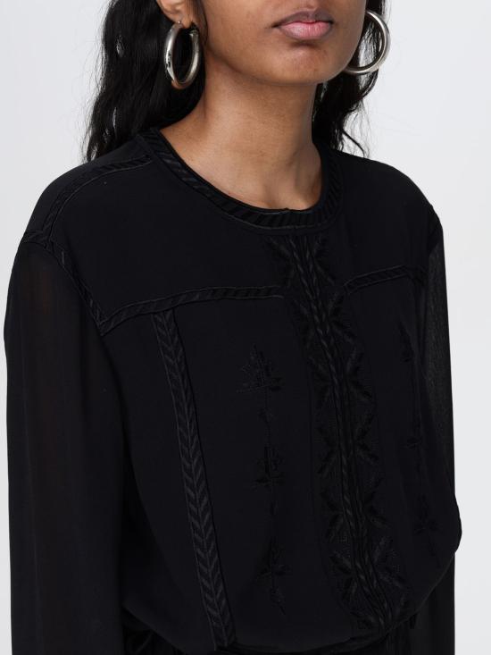 25FW 이자벨마랑 롱 원피스 RO0704FAC1J07I 01BK Black - ISABEL MARANT