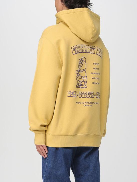 25FW 칼하트 WIP 후드 샌드위치 스웨트셔츠 I035277 36CXX Orange - CARHARTT WIP