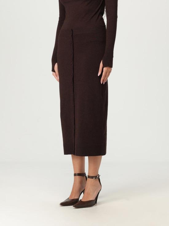 25FW 빅토리아 베컴 스커트 1325KSK006604A 9464 Brown - VICTORIA BECKHAM