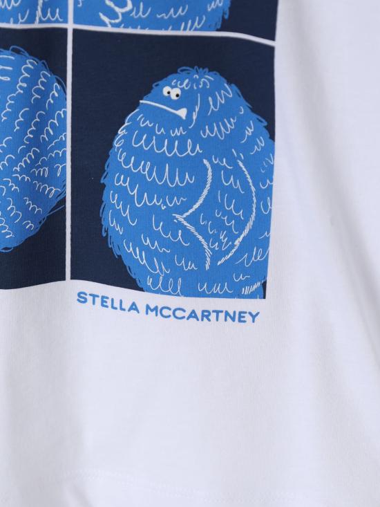 25FW [키즈] 스텔라 맥카트니 티셔츠 TX8Q20Z0434 100 White - STELLA MCCARTNEY