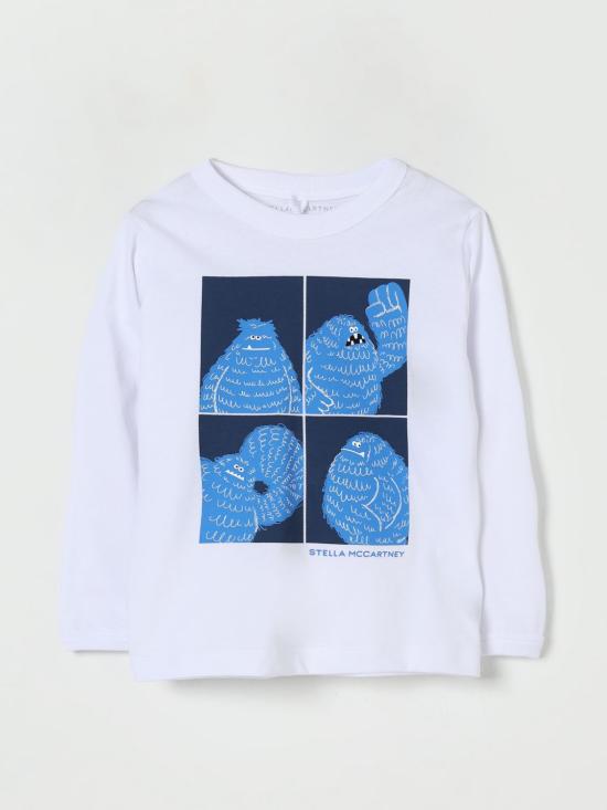 25FW [키즈] 스텔라 맥카트니 티셔츠 TX8Q20Z0434 100 White